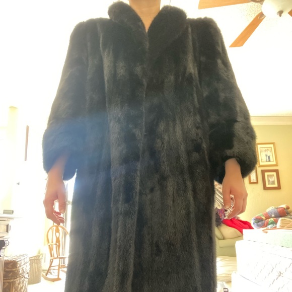 Real mink vintage fur coat - Picture 5 of 5